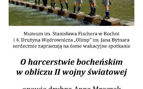 „O harcerstwie bocheńskim w obliczu II wojny światowej”