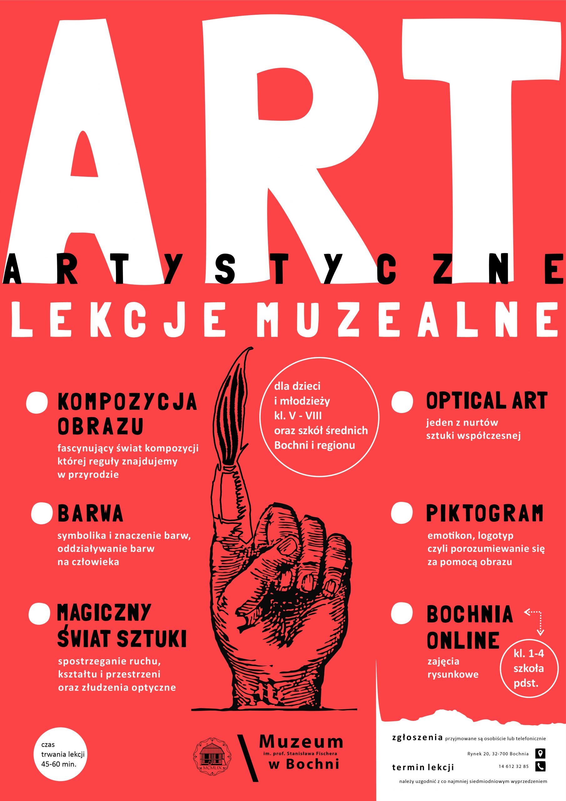 Artystyczne lekcje muzealne