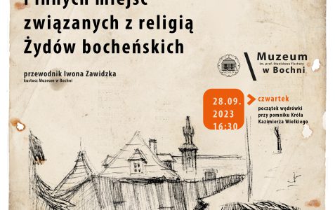 Szlakiem synagog i innych miejsc związanych z religią Żydów bocheńskich