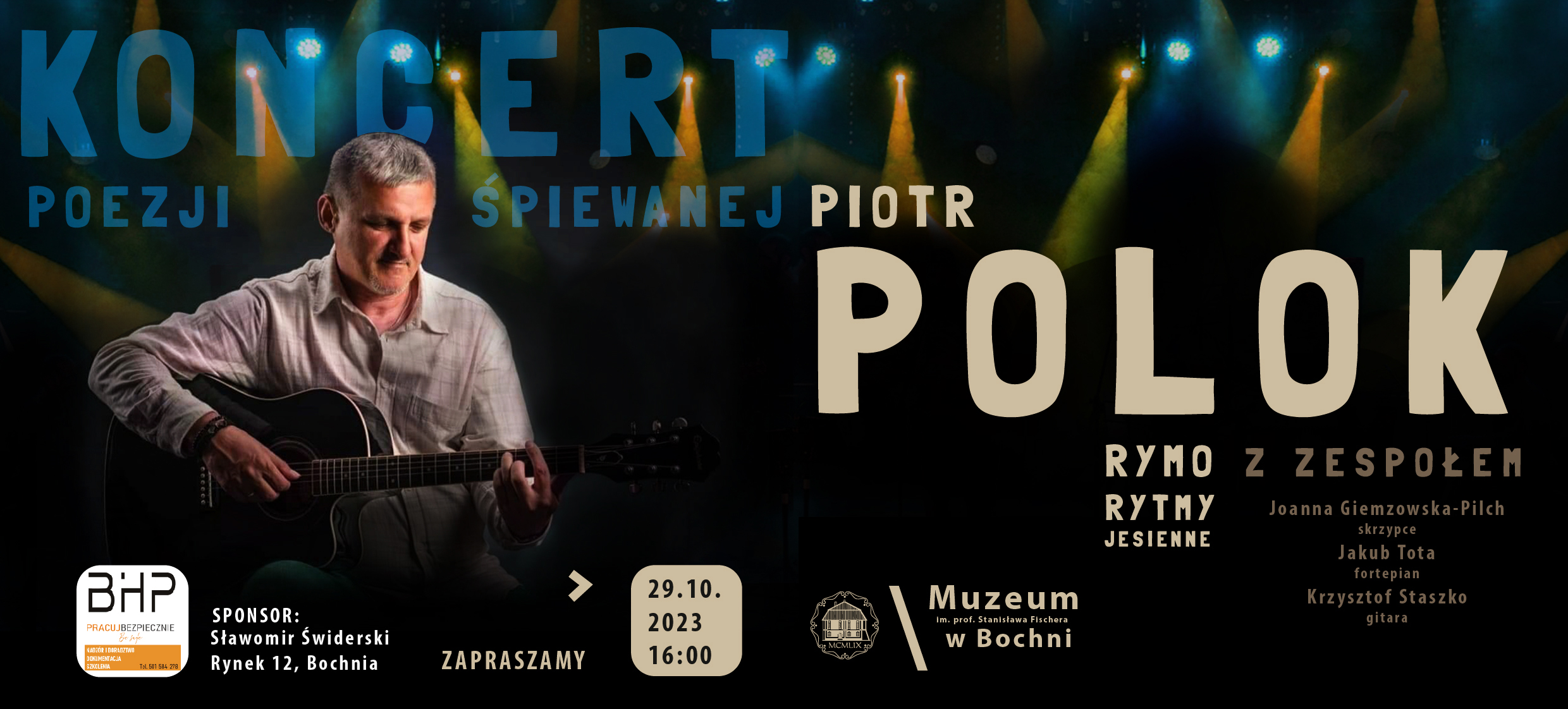 Koncert Piotra Poloka „RYMO RYTMY JESIENNE”