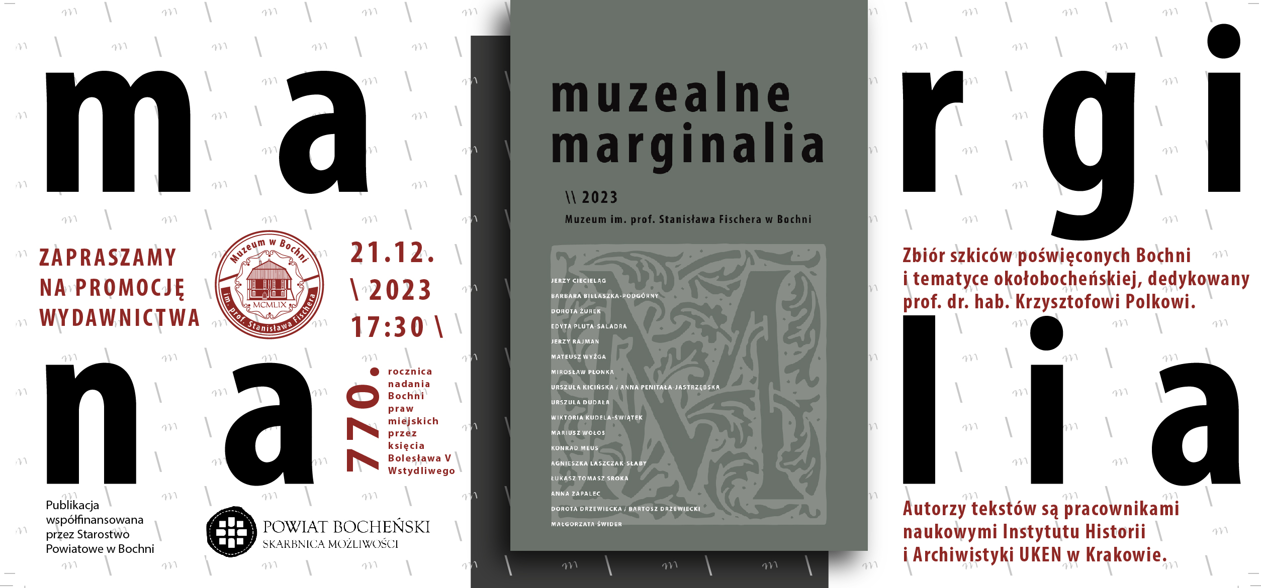 Promocja wydawnictwa „Muzealne Marginalia”