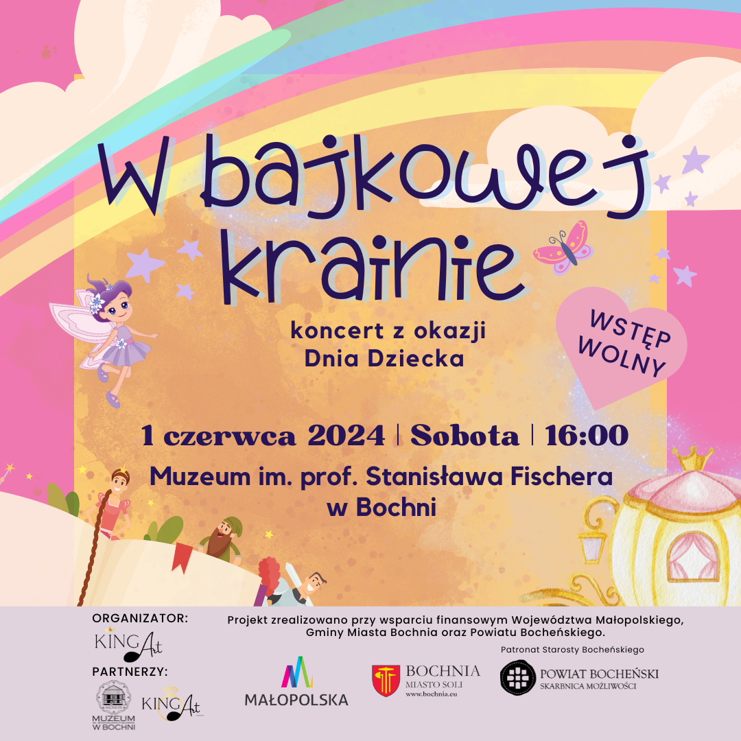 „W bajkowej krainie” – koncert z okazji Dnia Dziecka