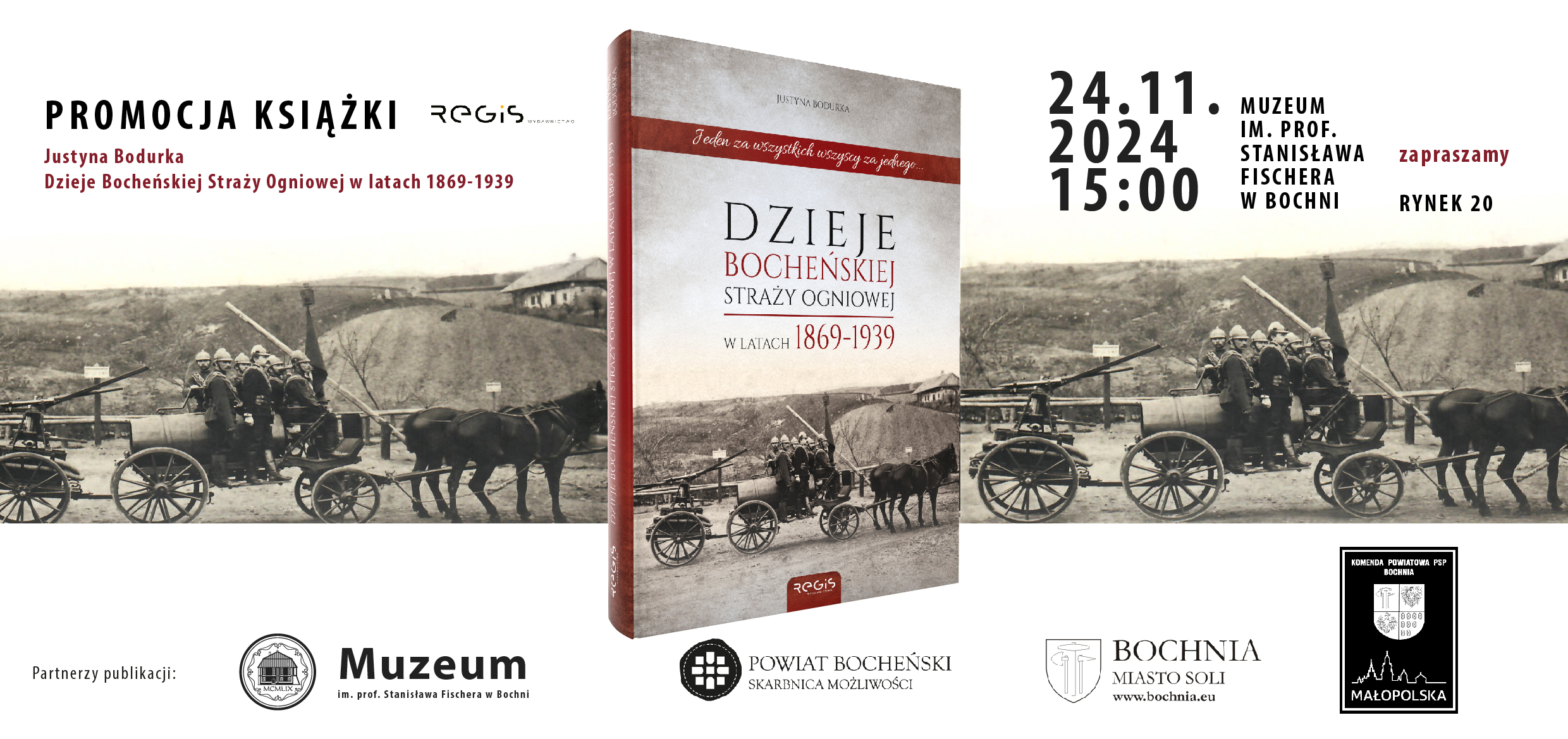 Promocja książki „Dzieje Bocheńskiej Straży Ogniowej w latach 1869-1939”